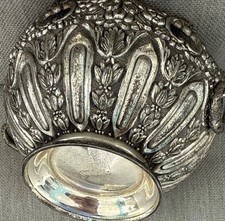 W & S Blackinton Ornate Silver-Plated Decorative Bowl w/ Handles Fancy Tabletop