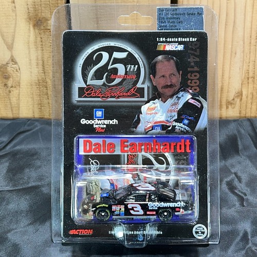 Dale Earnhardt #3 GM Goodwrench 1999 Chevy Monte Carlo 25th NASCAR Action 1/64 - Bild 2 von 6