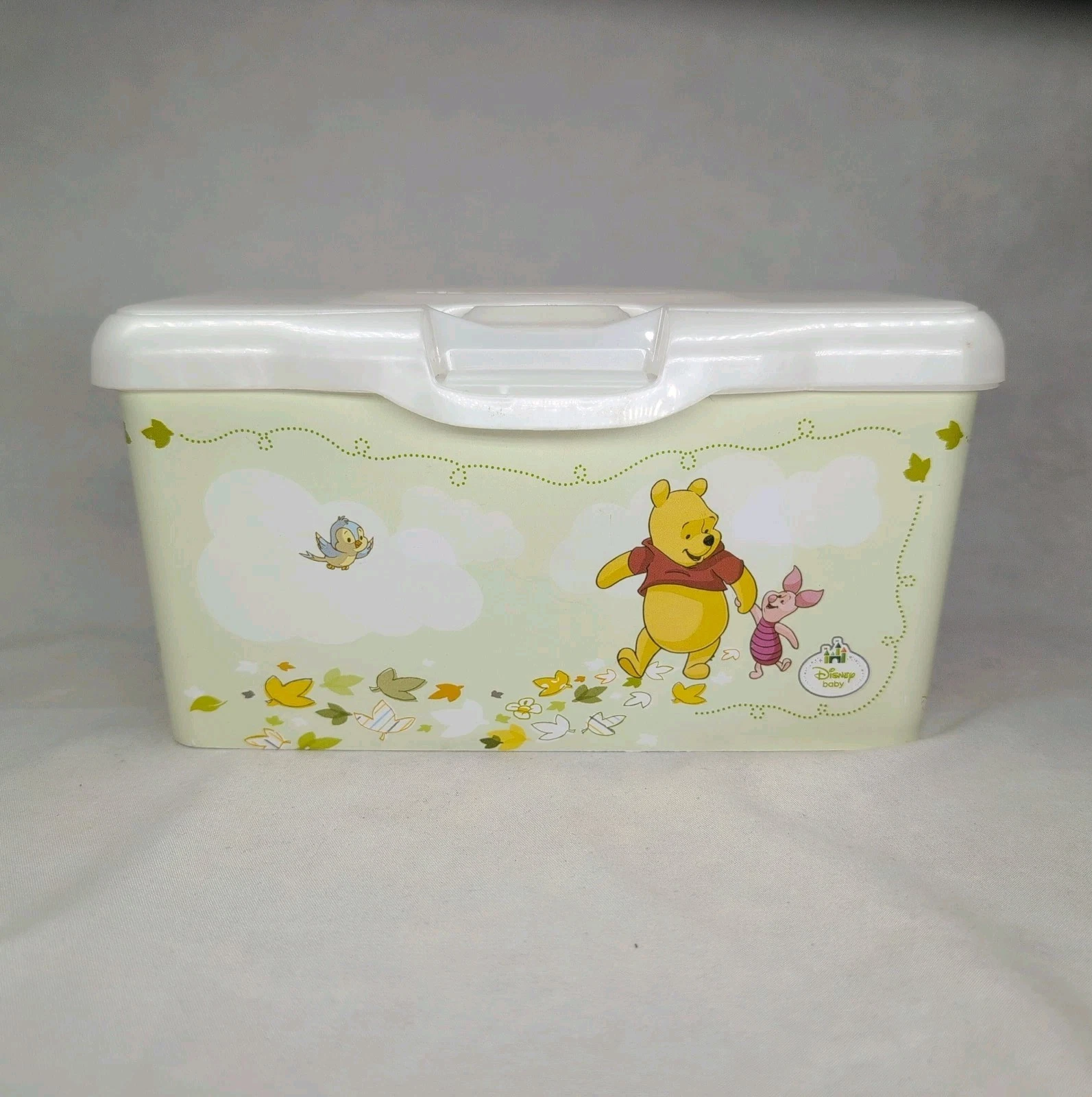Huggies Winnie the Pooh Empty Pop Up Wipes Tub Disney Baby Refillable Case
