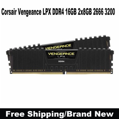 Corsair Vengeance LPX DDR4 8GB 16GB 2666/3200Mhz Desktop RAM Memory DIMM Lot