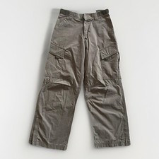 Old Navy Issue Cargo Pants Boys 10 Olive Green Utility Relaxed Cotton Nylon