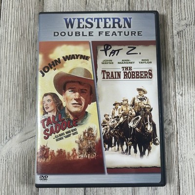 John Wayne Western Double Feature: Tall in the Saddle (1944) The Train Robbers