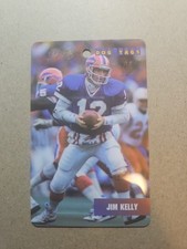 1993 NFL Dog Tags Jim Kelly GOLD PLUS 