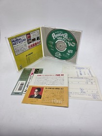 Japanese POWER GOLF 2 PC Engine SCD  Super CD Rom Complete US Seller 
