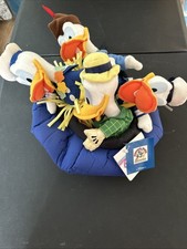 Disney Store 65th Donald Set - Beanbags