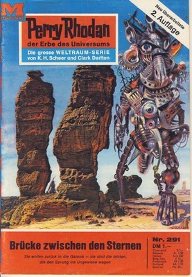 Perry Rhodan Nr. 291 - 2. Auflage - sehr guter Zustand