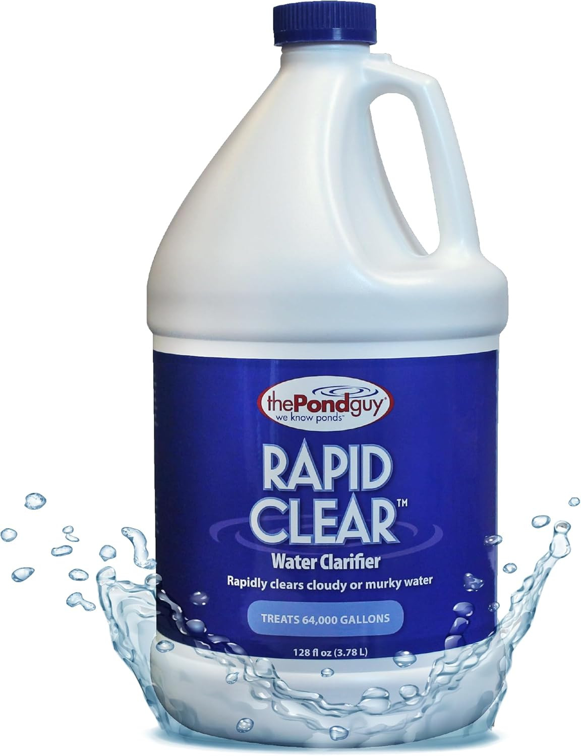 The Pond Guy Rapidclear Flocculant, Water Garden Clarifier Treatment, Clear Clou