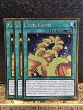 3x (M/NM) - Cubic Karma - MVP1-ENG41 - Gold Rare - 1st Edition YuGiOh