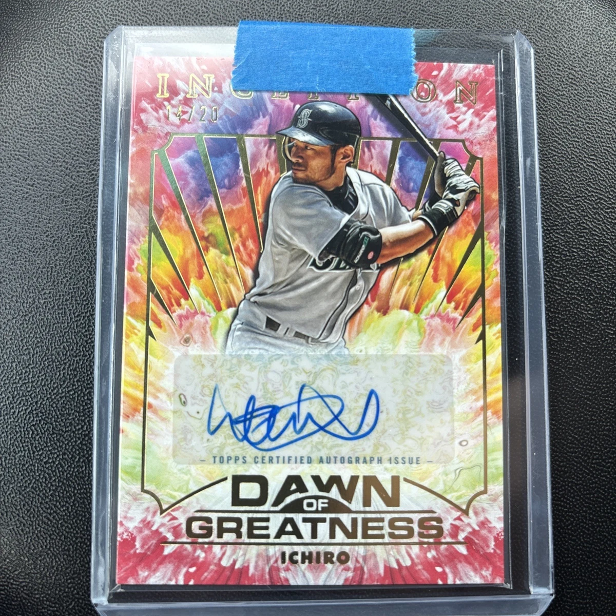 Topps Major Leagues (MLB) Ichiro Suzuki Autographed Baseball