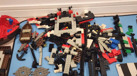 LEGO Pirates Skull's Eye Schooner 6286 In 1993 Used