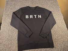 Burton Sweater Mens Large Black Sweatshirt Sweater Hiking Outdoors Snow Company.