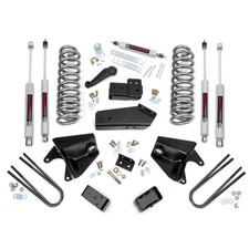 Rough Country 4 Lift Kit W Premium N3 Shocks Lift Blocks For 80-96 F-150 4wd