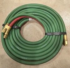 Victor 252-03P 12.5' Twin Hose "A" Fitting Oxy-Acetylene dual hose Made in USA