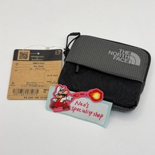 THE NORTH FACE Hazy Wallet NM82460-GG Graphite Gray Mini Zip Coin & Card Nylon