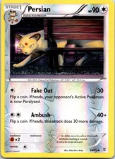Persian 54/83 Uncommon Generations Pokemon Reverse Holo TCG Card