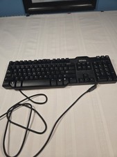 dell usb keyboard wired Model RT7D50 Black Great Condition 