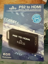 Kaico Edition - Playstation 2 PS2 HDMI Converter - PS2 to HDMI - Component to HD