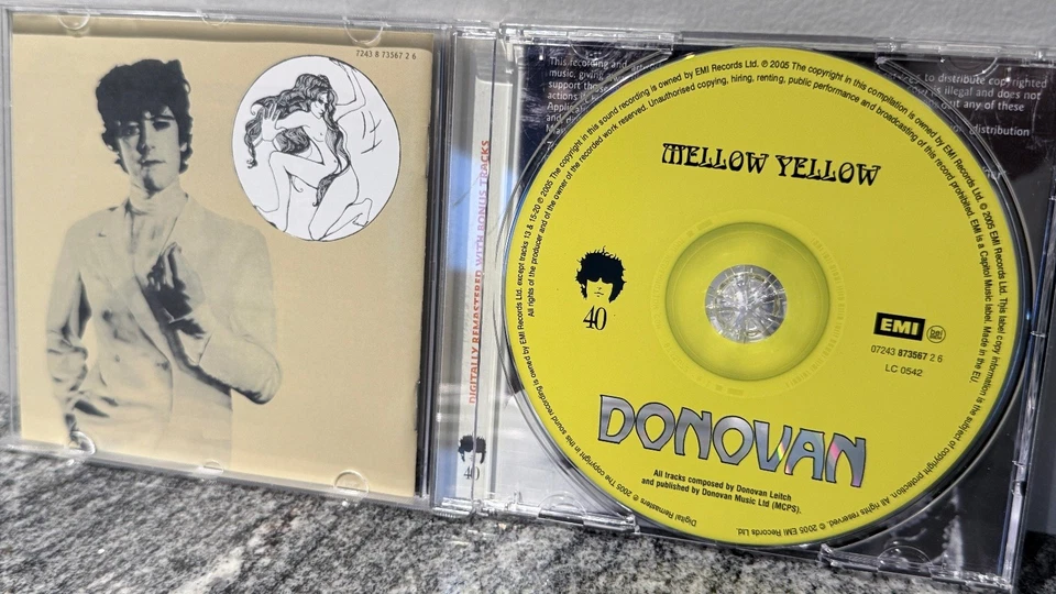 Donovan - Mellow Yellow 2005 40th Digital Remaster J P JONES EMI UK IMPORT - Image 2 of 4