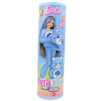 Mattel JCN96 Barbie Cutie Reveal Care Bears Series BrummbäRchi, Spielfigur - Neu