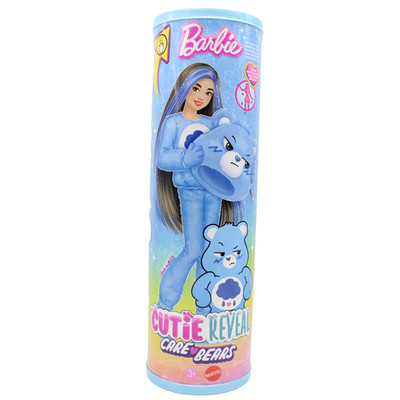 Mattel JCN96 Barbie Cutie Reveal Care Bears Series Brummbärchi, Spielfigur - NEU