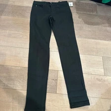 ELSE WOMENS MOSS GREEN SKINNY PANTS SIZE 28 NEW