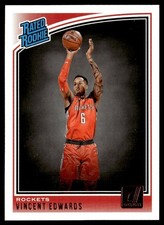 2018-19 Donruss Vincent Edwards Rookie Houston Rockets #165