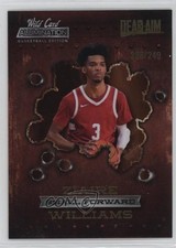 2021 Wild Card Alumination Dead Aim Gold Foil - Orange /249 Ziaire Williams 00gy