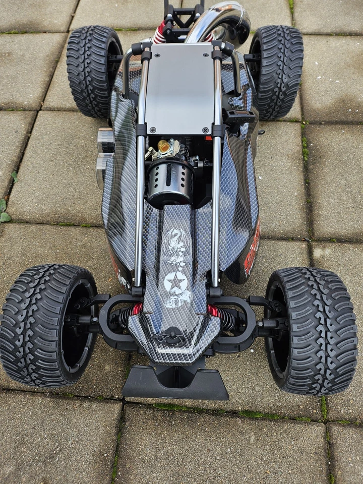 Reely Carbon Fighter III 1:6 RC Modellauto Benzin Buggy 2WD 2.4GHz - Bild 4 von 4