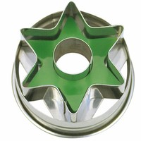 StäDter Linzer-Ausstecher Mit Auswerfer Stern Ausstechform PläTzchenform Ø4.8Cm