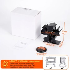 Mini Kaminenventilator Holzofen Lüfter Thermoelektrisch leise effiziente