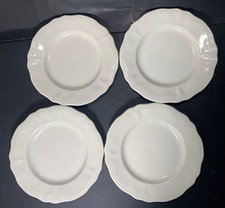 Federalist Ironstone Set Of 4 White Salad Bre...