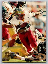1997 Press Pass Football #2 Warrick Dunn - VG - Florida State Seminoles