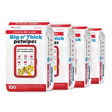 Pet Wipes for Dogs and Cats - 400 Large Wipes - Removes Dirt  Odor - Cleans ...