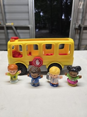 Fisher-Price Little People Sit with Me School Bus  Playset With Bonus Figures