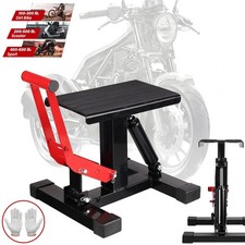 Adjustable Motocross Lift Stand- 660LBS Motorcycle Hydraulic Jack Dirt Bike Tool