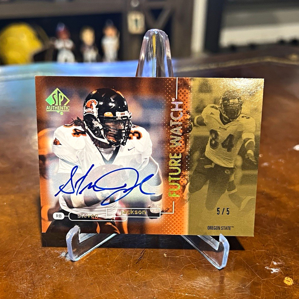 Upper Deck 2011 SP Authentic Steven Jackson Future Watch Auto Gold 5/5