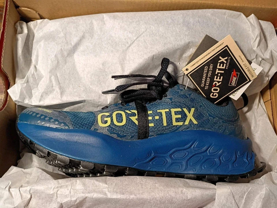 Zapato de Trail New Balance Fresh Foam X Hierro v8 Gore-Tex® para Mujer Talla 8.0 Nuevo W 🎁 Foto 2 de 4