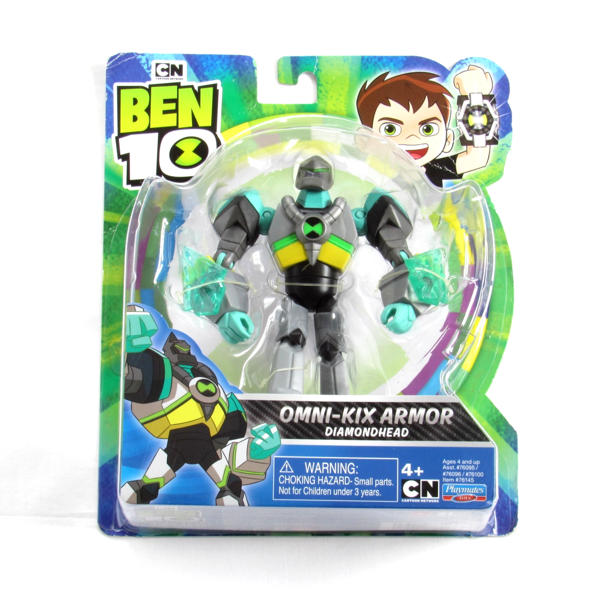 Ben 10 Diamondhead Omni-Kix Armor Figure Playmates New Sealed 2019