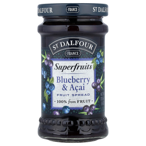 Superfruits, Fruit Spread, Blueberry & Acai , 6 oz (170 g)