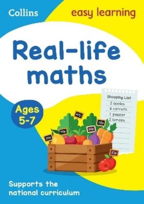 Real-life maths Activity Book Ages 5-7 (Paperback) Easy Learning