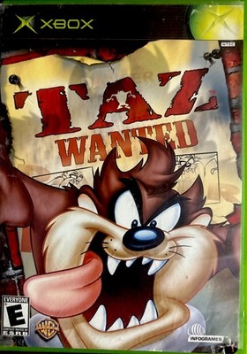 Taz: Wanted (Microsoft Xbox, 2002) No Manual Tested!