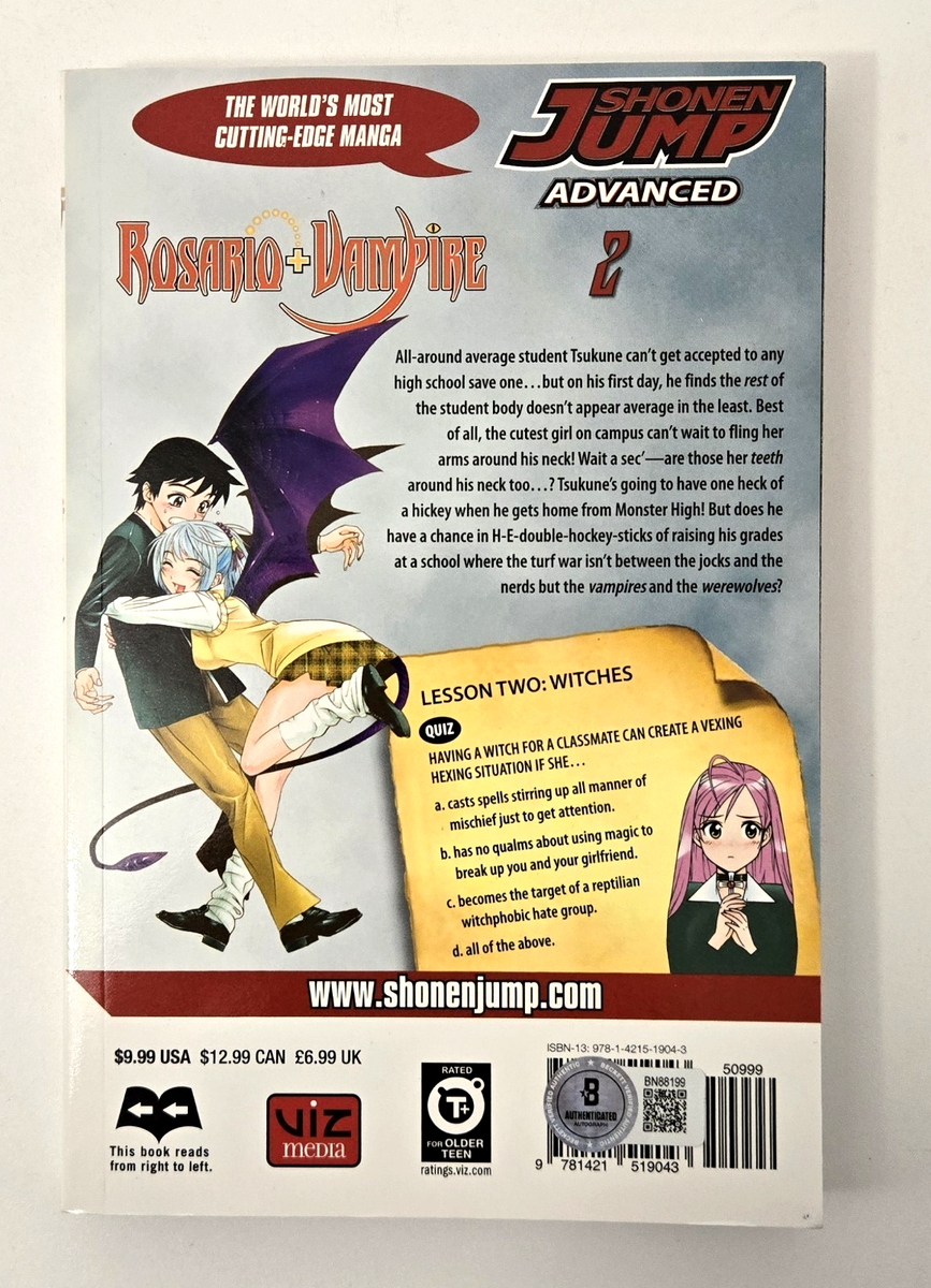Brina Palencia Signed Rosario Vampire Kurumu Manga Anime Autograph