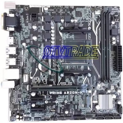 Used Asus Prime PRIME A320M-K Desktop Motherboard A320 Chipset Socket AM4