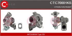 CASCO Turbolader für Citroën Berlingo Kasten B9 1.6 HDi 90 16V Jumpy Peugeot