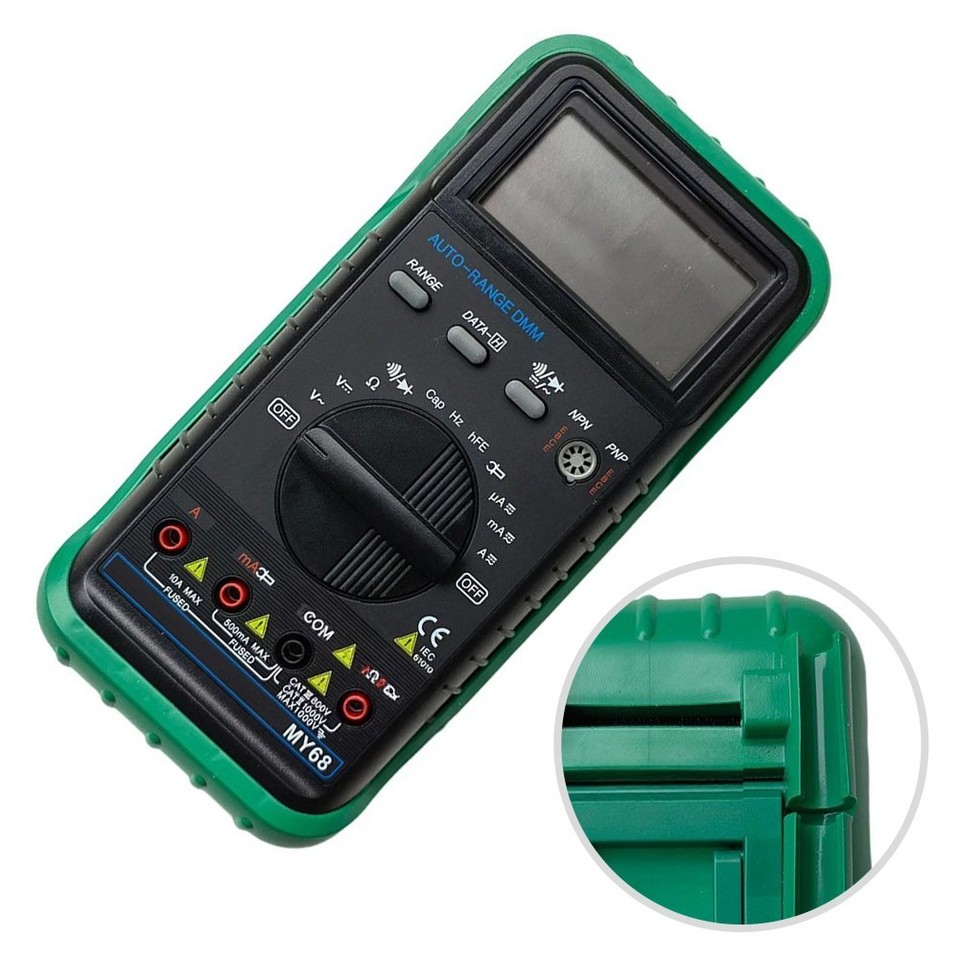 MY68 Compact Digital Multimeter for Residential Commercial For ...