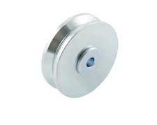 The 4" of HardCORE V-Groove Wheel for 1 1/2" Gate Frame CI2415