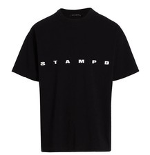 Stampd Men Strike Logo Relaxed Tee, Black 