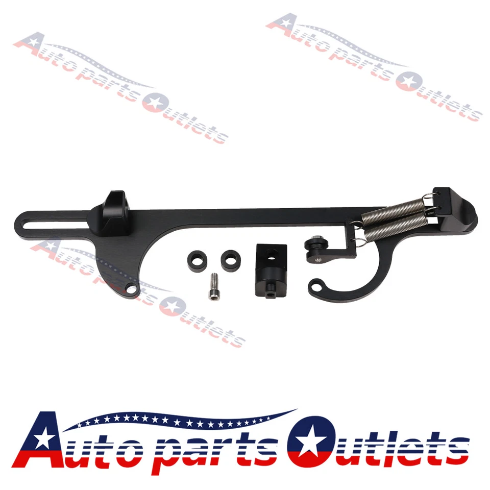 Aluminum For 4150 4160 Serie Billet Throttle Cable Carb Bracket Carburetor 350 - Image 2 of 4