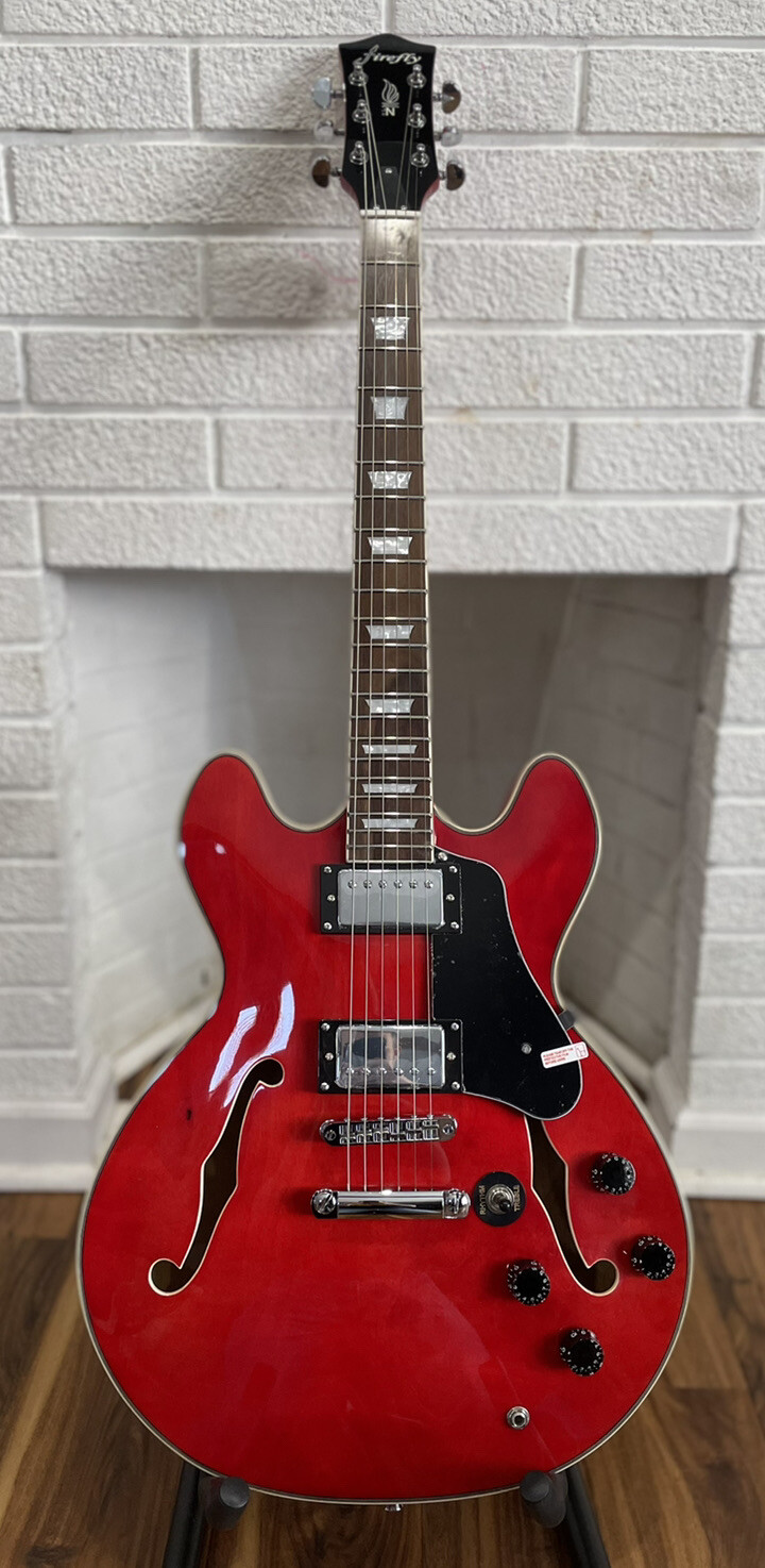 New Firefly FF338 Red Color SemiHollow body Guitar Electric Gutiar(Red