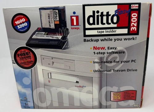 Internal Drive Iomega IO3020FI Ditto 3.2GB 3200MB 3.5" Inch